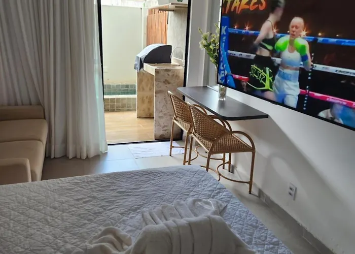 Flat Zero7 Villa Del Porto Com Piscina Privativa - Porto De Galinhas