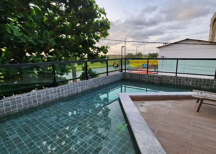 Flat Zero7 Villa Del Porto Com Piscina Privativa - Porto De Galinhas