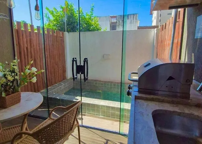 Flat Zero7 Villa Del Porto Com Piscina Privativa - Porto De Galinhas