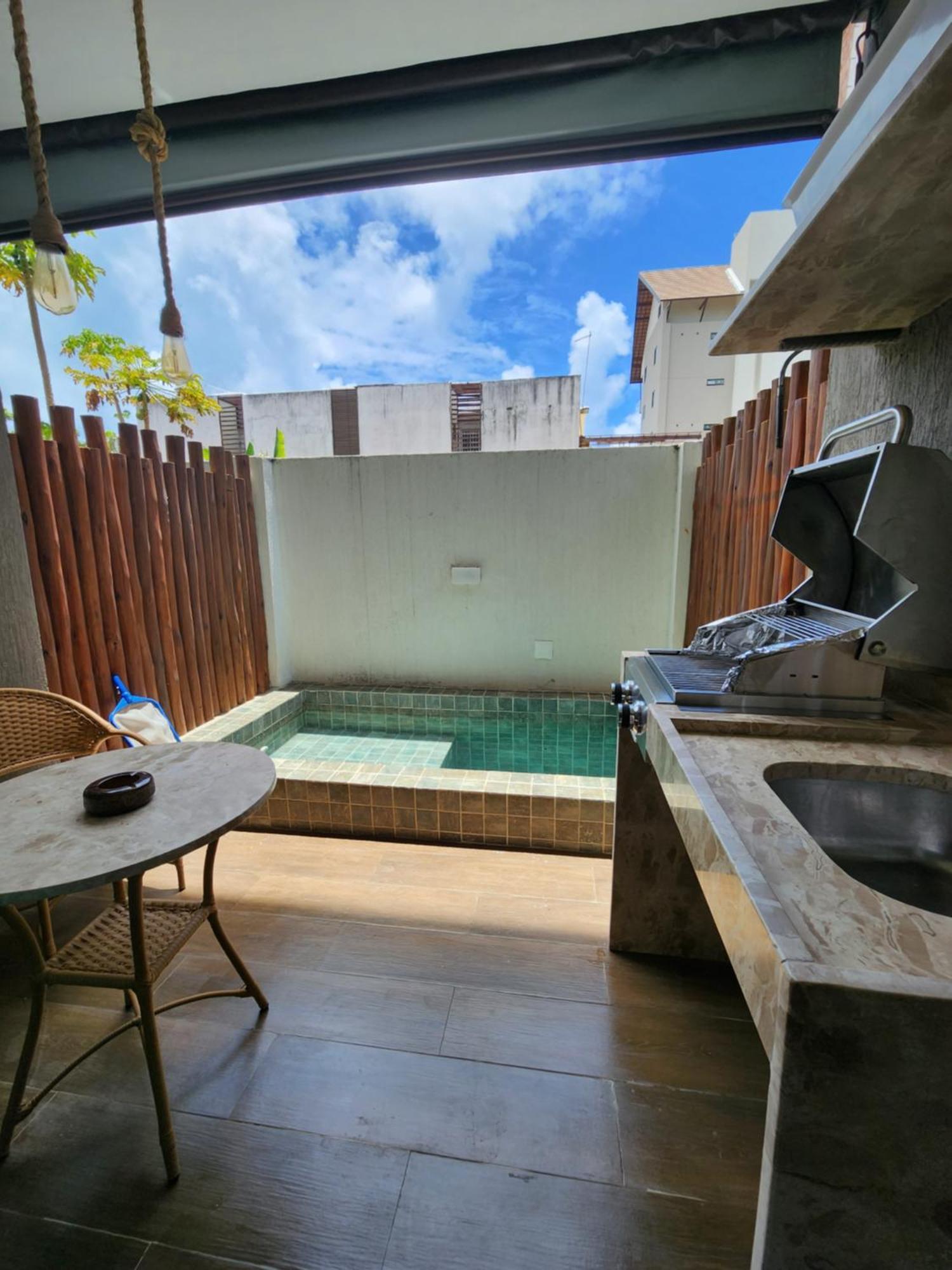 Flat Zero7 Del Porto Com Piscina Privativa - *