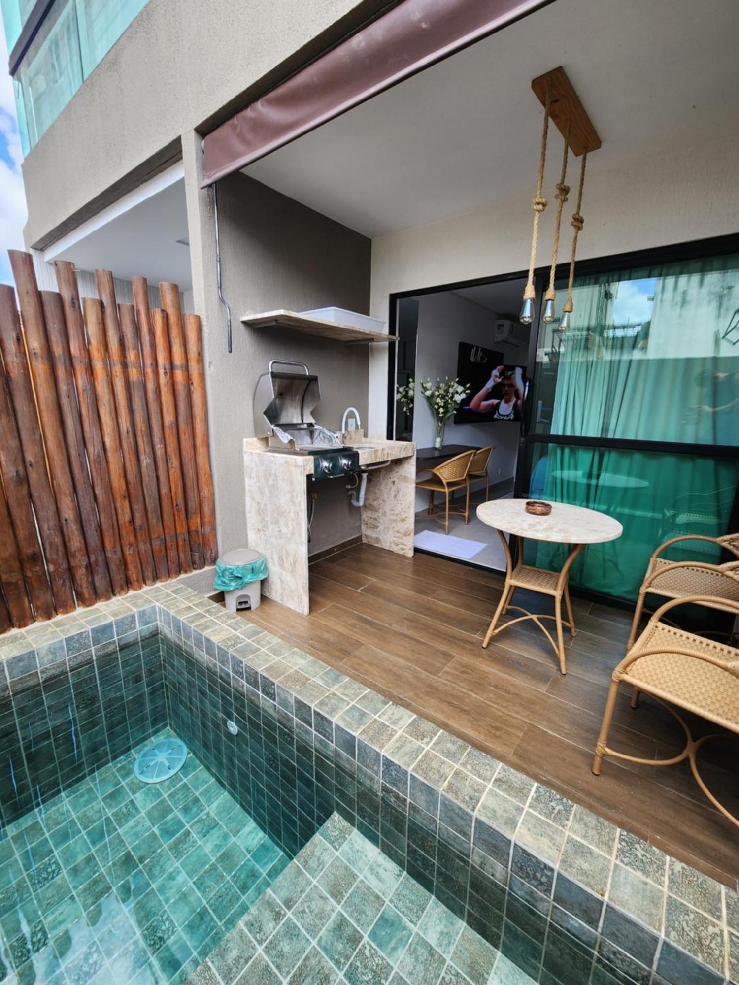 Flat Zero7 Del Porto Com Piscina Privativa - * Porto de Galinhas